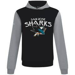 NHL Black/Gray San Jose Sharks Levelwear Ultimate Mission Pullover Hoodie