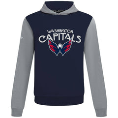 NHL Navy/Gray Washington Capitals Levelwear Ultimate Mission Pullover Hoodie