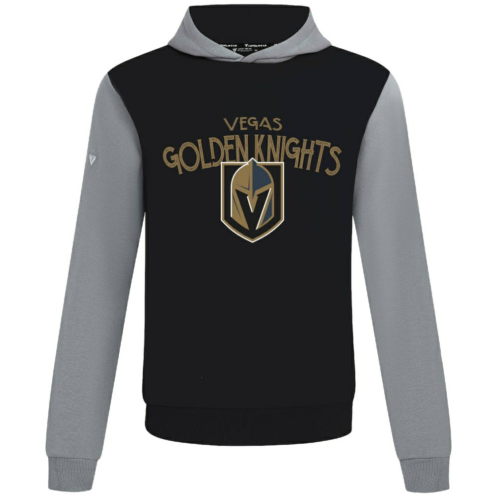 NHL Black/Gray Vegas Golden Knights Levelwear Ultimate Mission Pullover Hoodie