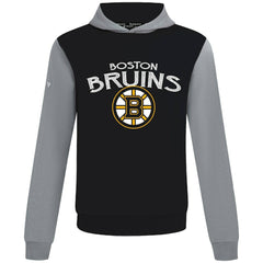 NHL Black/Gray Boston Bruins Levelwear Ultimate Mission Pullover Hoodie