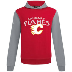 NHL Red/Gray Calgary Flames Levelwear Ultimate Mission Pullover Hoodie