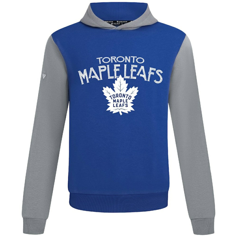 NHL Royal/Gray Toronto Maple Leafs Levelwear Ultimate Mission Pullover Hoodie