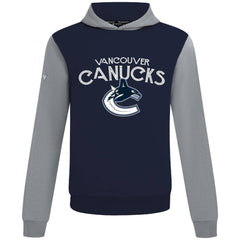 NHL Navy/Gray Vancouver Canucks Levelwear Ultimate Mission Pullover Hoodie