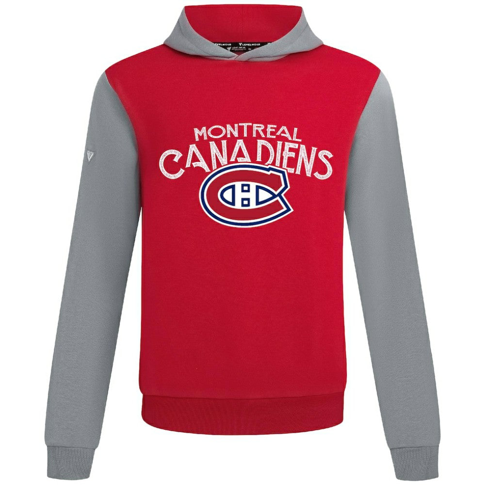NHL Red/Gray Montreal Canadiens Levelwear Ultimate Mission Pullover Hoodie
