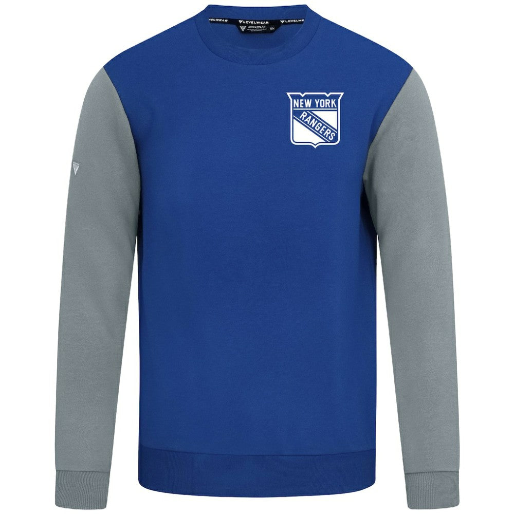 NHL Royal/Gray New York Rangers Levelwear Ultimate Response Sweatshirt