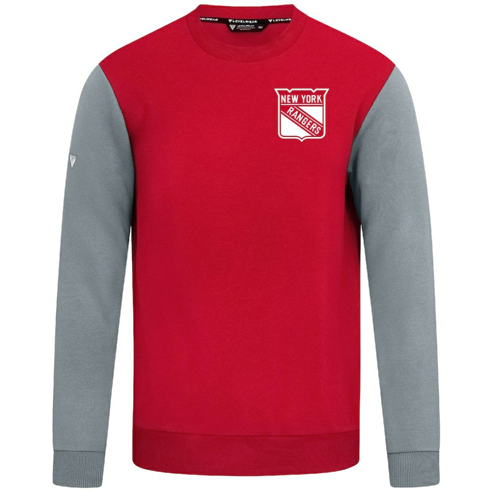 NHL Red/Gray New York Rangers Levelwear Ultimate Response Sweatshirt