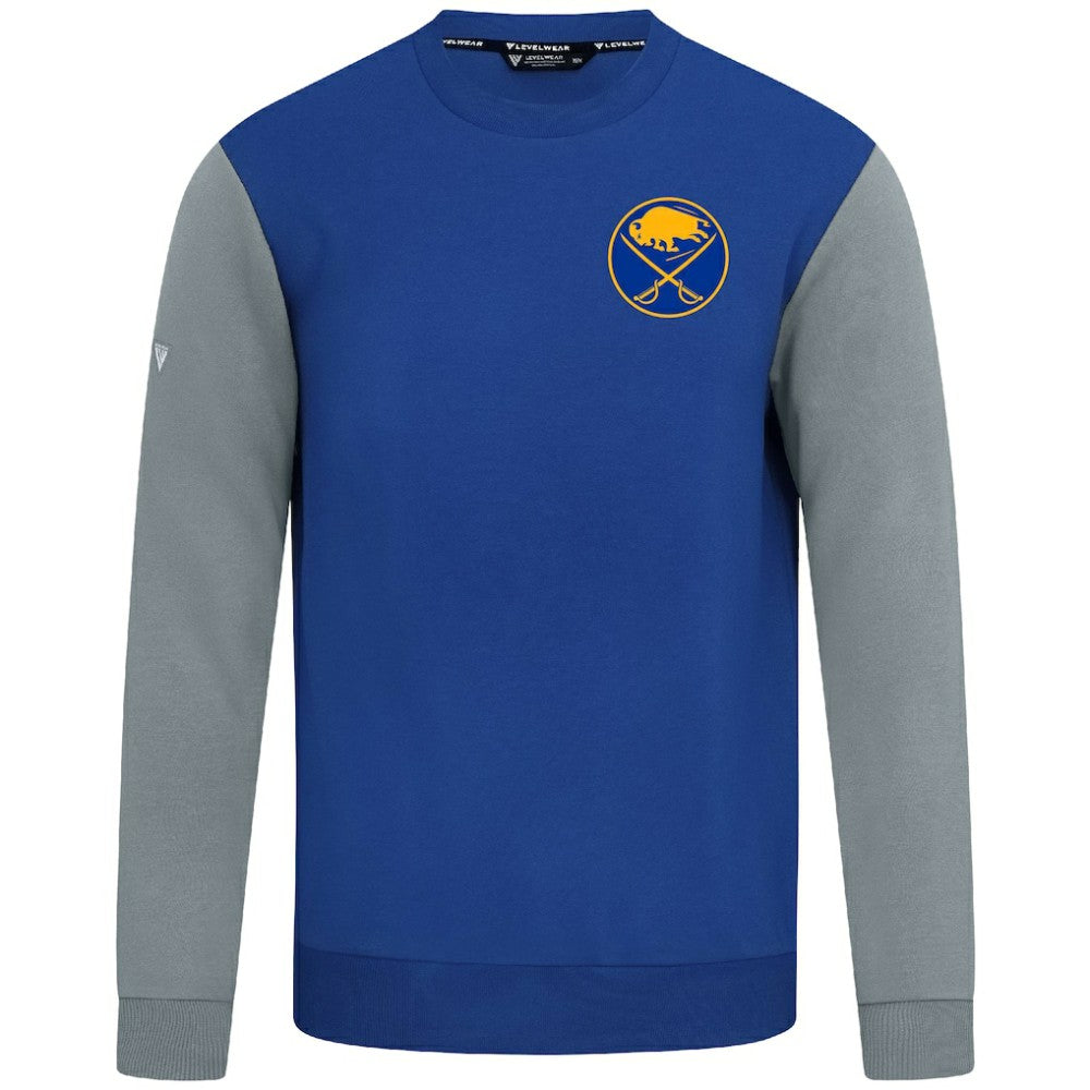 NHL Royal/Gray Buffalo Sabres Levelwear Ultimate Response Sweatshirt