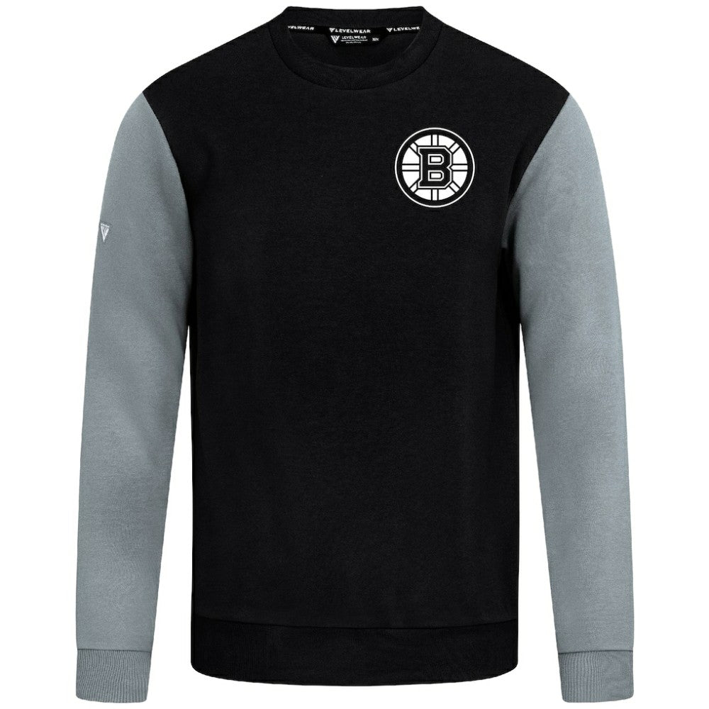 NHL Black/Gray Boston Bruins Levelwear Ultimate Response Sweatshirt