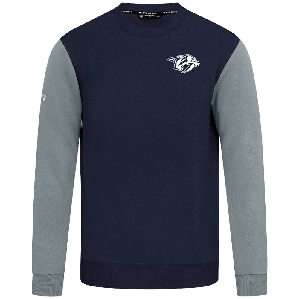 NHL Navy/Gray Nashville Predators Levelwear Ultimate Response Sweatshirt