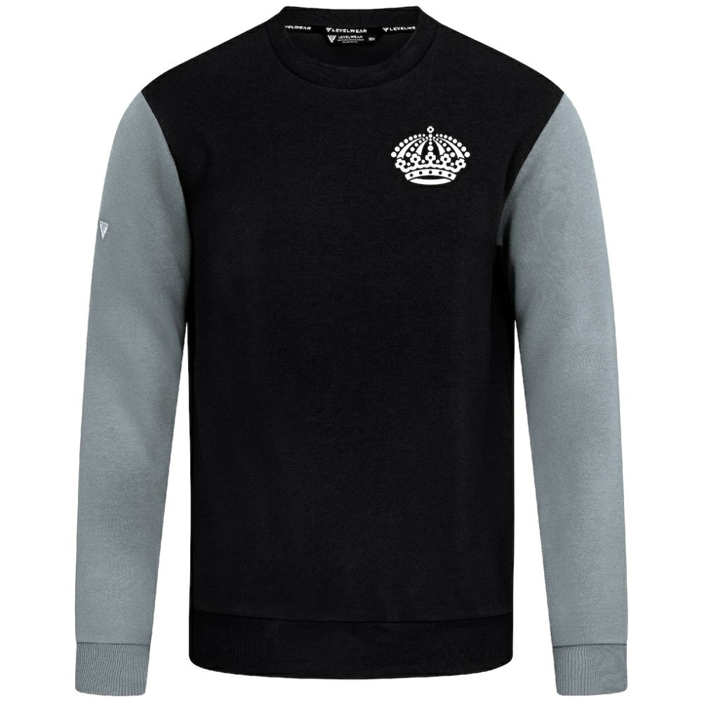 NHL Black/Gray Los Angeles Kings Levelwear Ultimate Response Sweatshirt