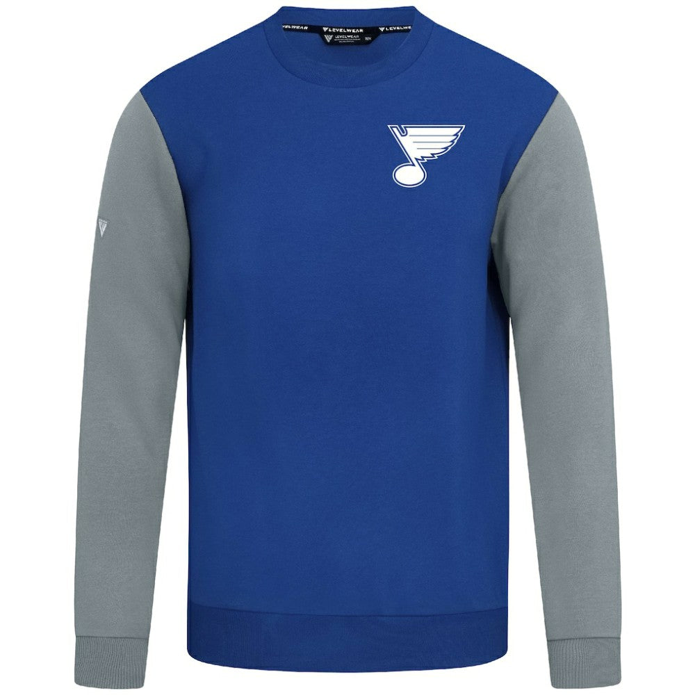 NHL Royal/Gray St. Louis Blues Levelwear Ultimate Response Sweatshirt