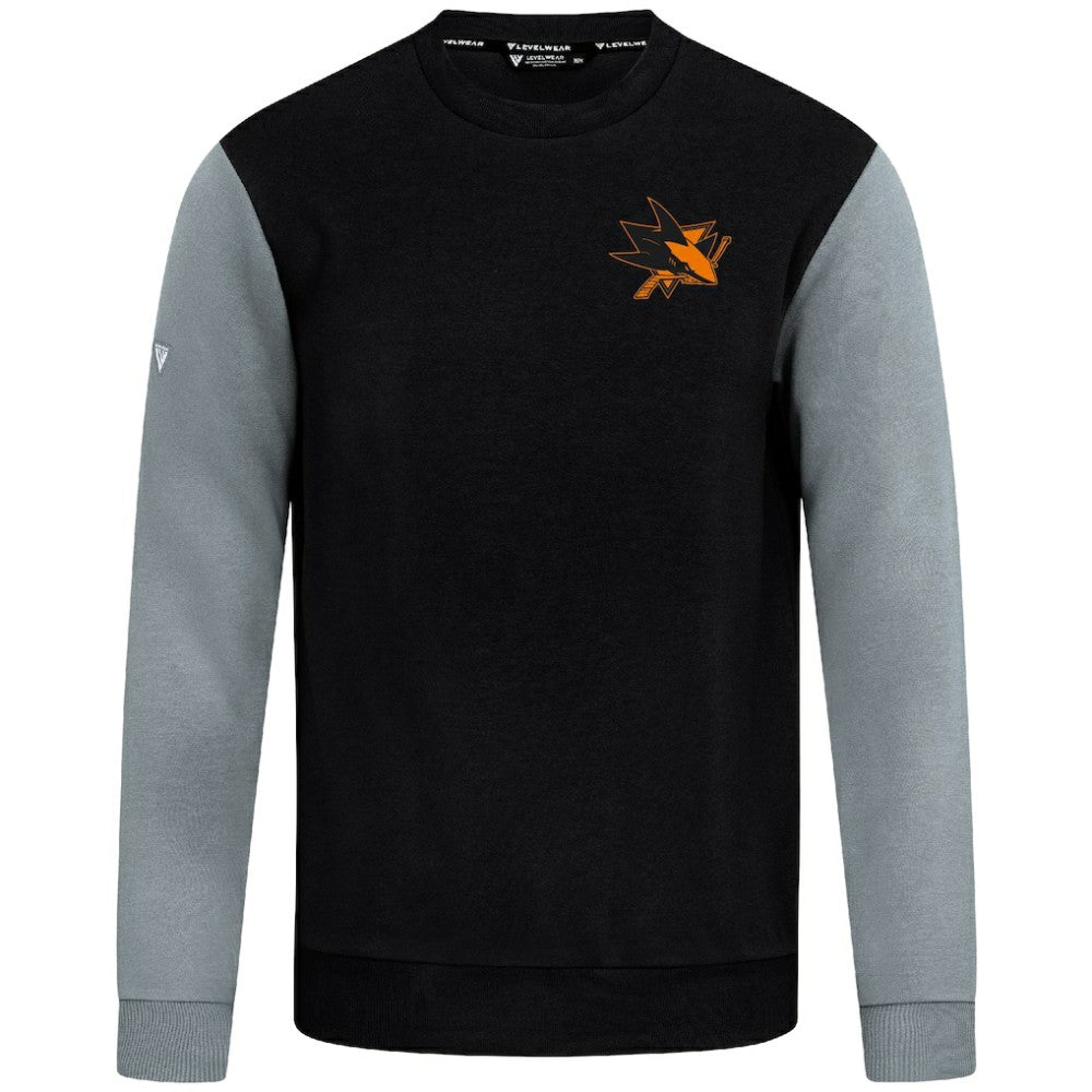 NHL Black/Gray San Jose Sharks Levelwear Ultimate Response Sweatshirt
