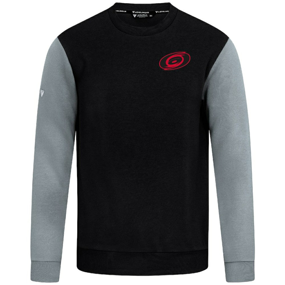 NHL Black/Gray Carolina Hurricanes Levelwear Ultimate Response Sweatshirt