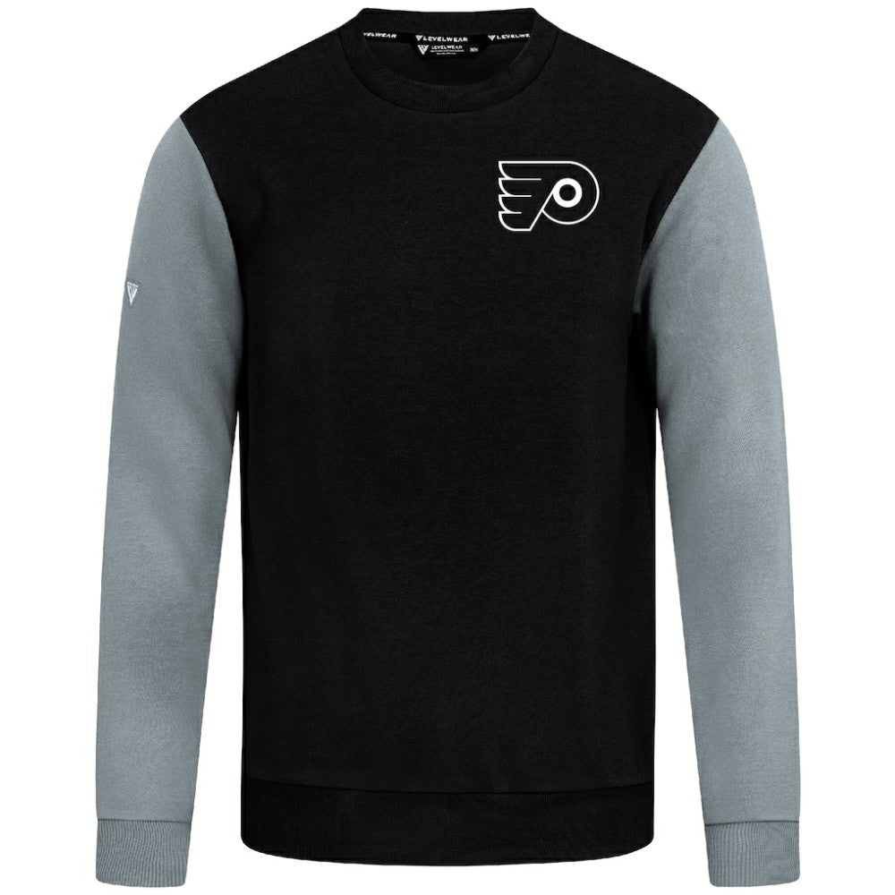 NHL Black/Gray Philadelphia Flyers Levelwear Ultimate Response Sweatshirt