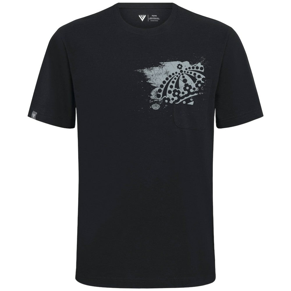 NHL Black Los Angeles Kings Levelwear Focal Blasted T-Shirt