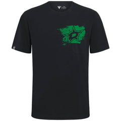 NHL Black Dallas Stars Levelwear Focal Blasted T-Shirt