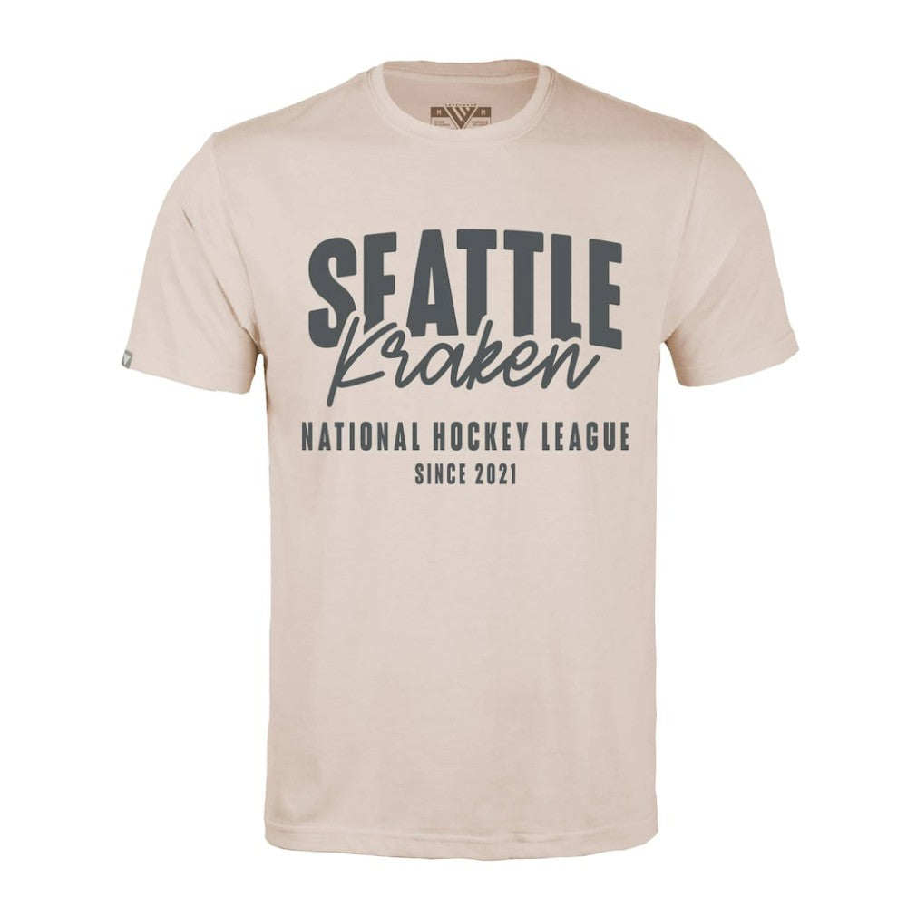 NHL Khaki Seattle Kraken Levelwear Richmond Response T-Shirt