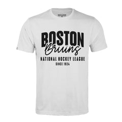 NHL White Boston Bruins Levelwear Richmond Response T-Shirt