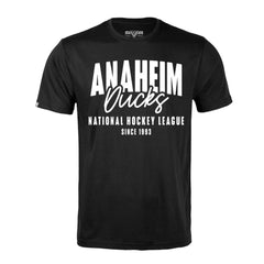 NHL Black Anaheim Ducks Levelwear Richmond Response T-Shirt