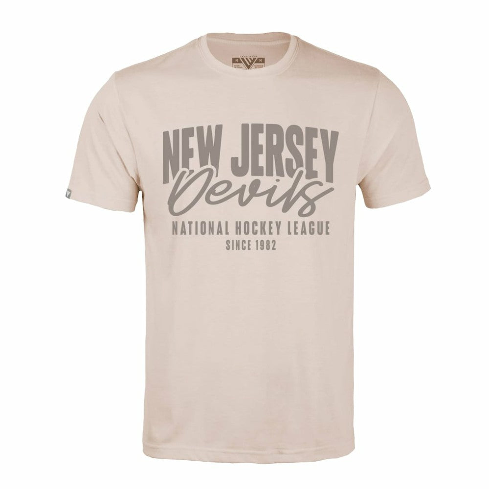 NHL Khaki New Jersey Devils Levelwear Richmond Response T-Shirt