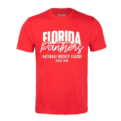 NHL Red Florida Panthers Levelwear Richmond Response T-Shirt