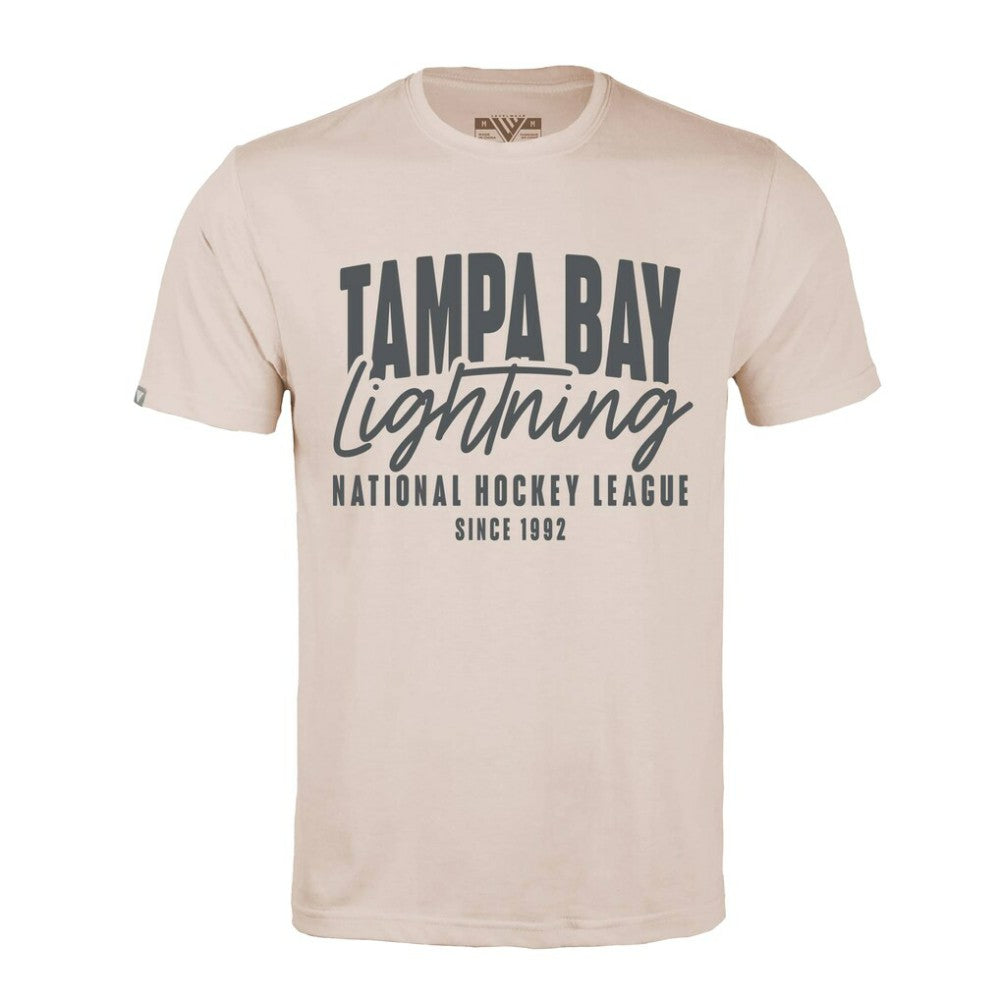 NHL Khaki Tampa Bay Lightning Levelwear Richmond Response T-Shirt