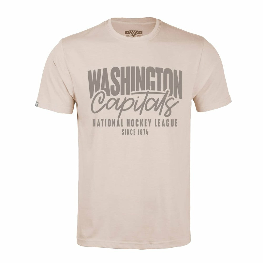 NHL Khaki Washington Capitals Levelwear Richmond Response T-Shirt