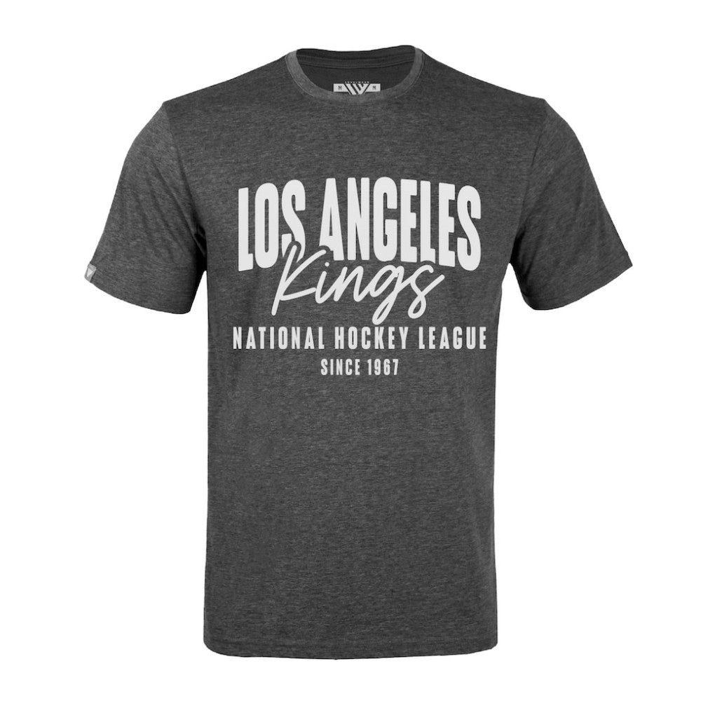 NHL Gray Los Angeles Kings Levelwear Richmond Response T-Shirt