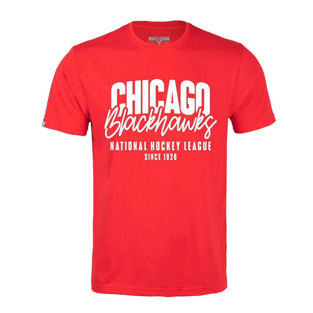NHL Red Chicago Blackhawks Levelwear Richmond Response T-Shirt