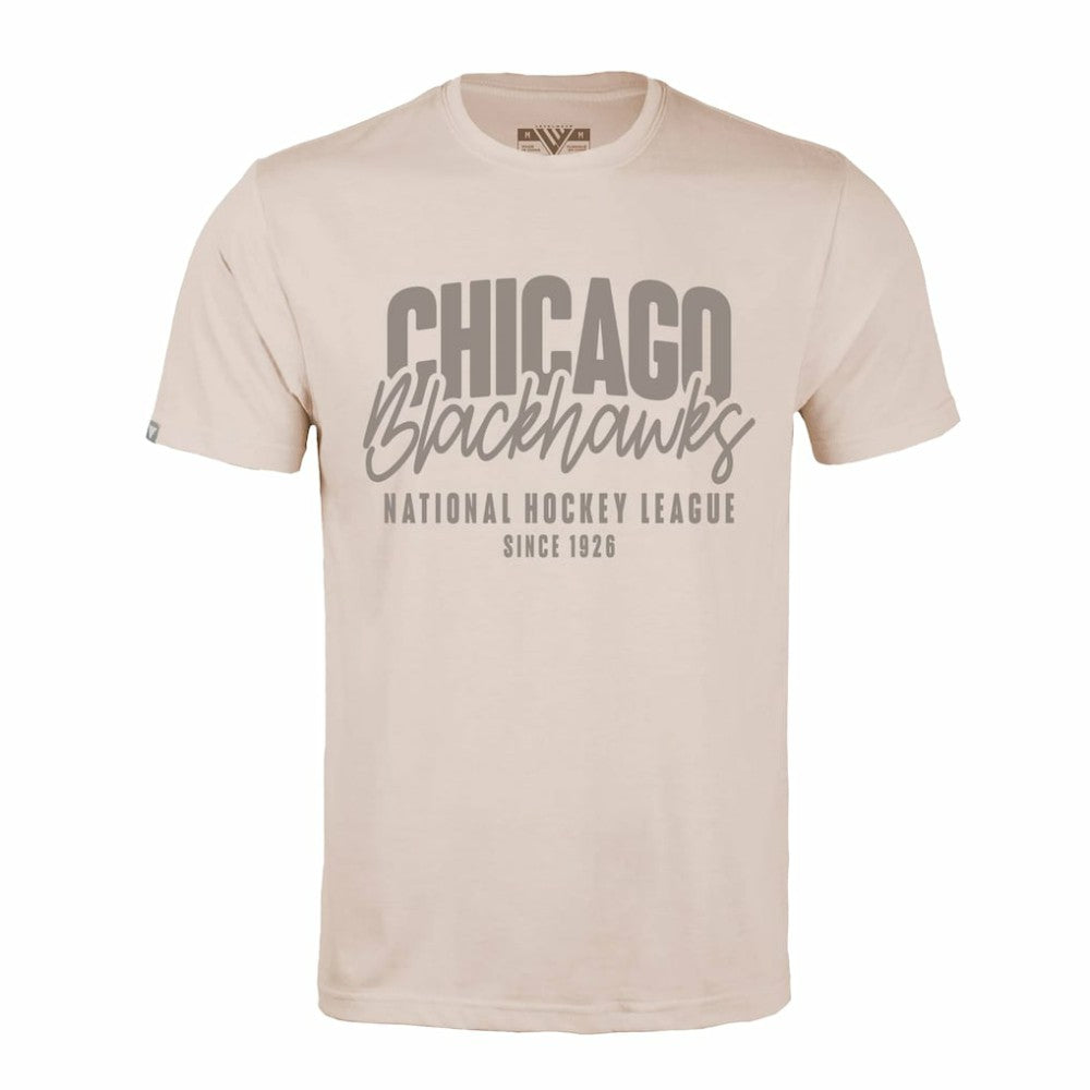 NHL Khaki Chicago Blackhawks Levelwear Richmond Response T-Shirt