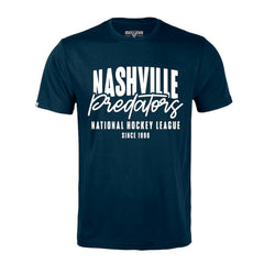 NHL Navy Nashville Predators Levelwear Richmond Response T-Shirt