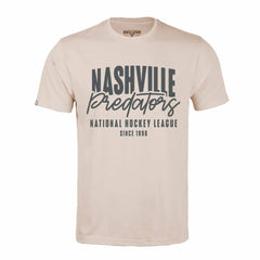 NHL Khaki Nashville Predators Levelwear Richmond Response T-Shirt