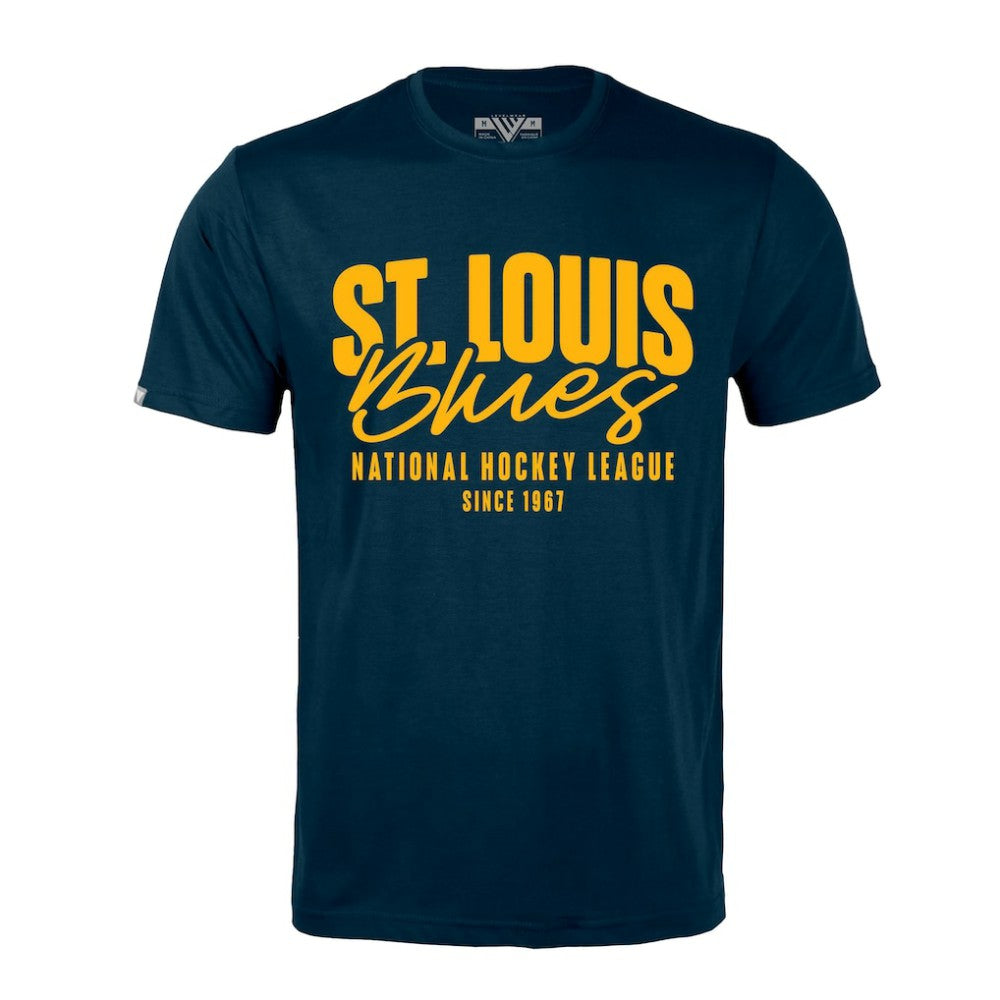 NHL Navy St. Louis Blues Levelwear Richmond Response T-Shirt