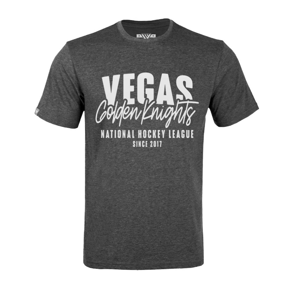 NHL Gray Vegas Golden Knights Levelwear Richmond Response T-Shirt