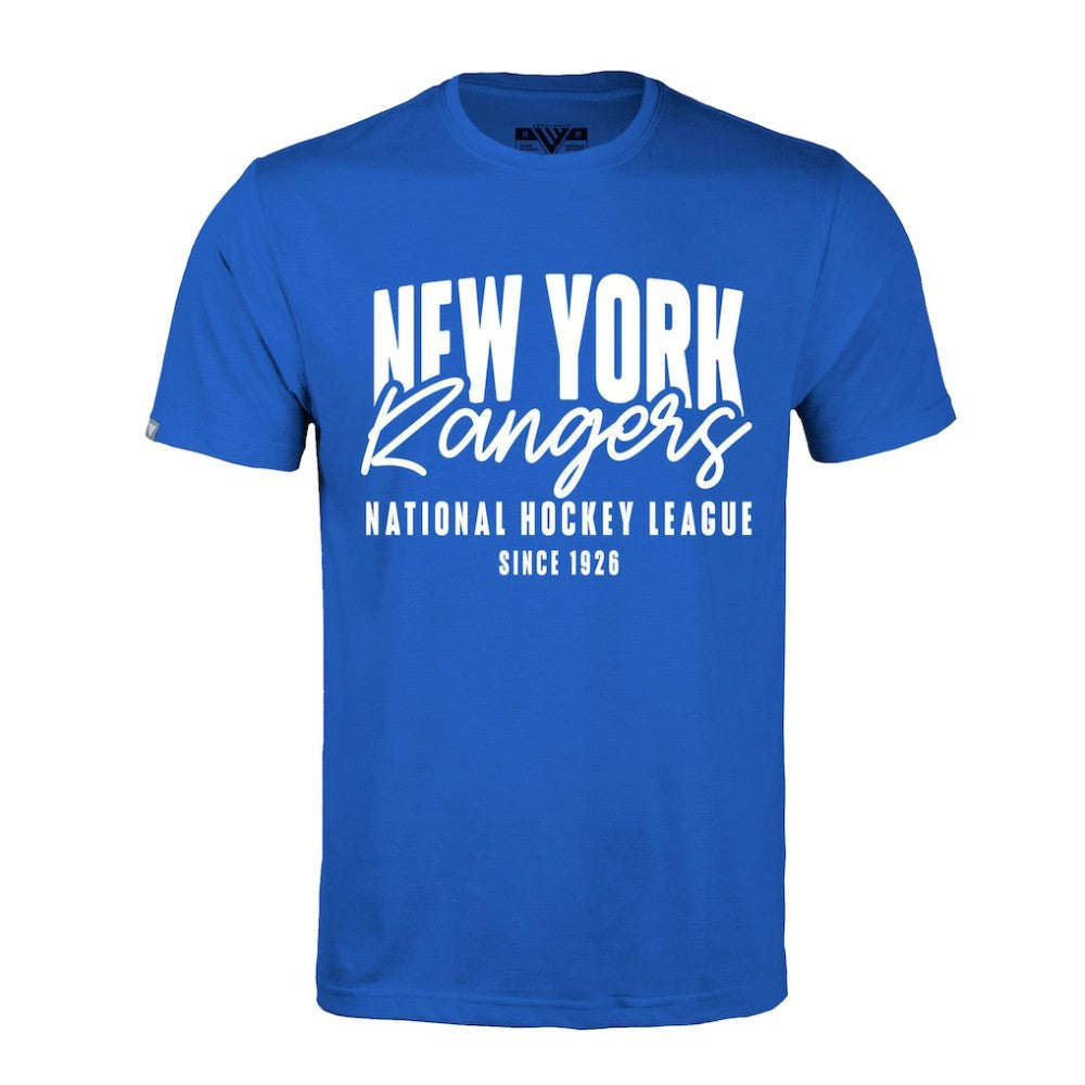 NHL Royal New York Rangers Levelwear Richmond Response T-Shirt