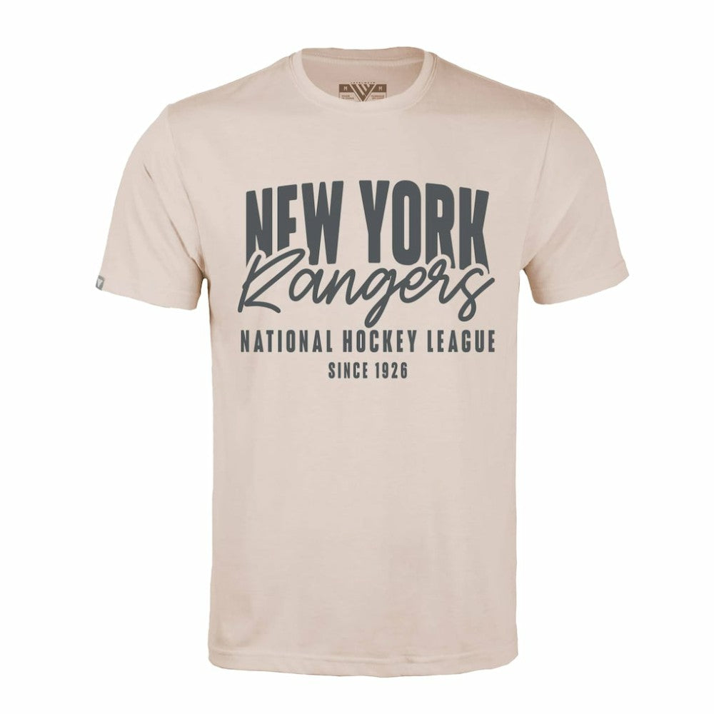 NHL Khaki New York Rangers Levelwear Richmond Response T-Shirt
