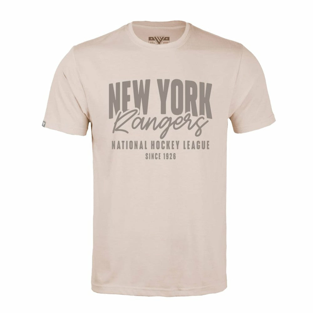 NHL Khaki New York Rangers Levelwear Richmond Response T-Shirt