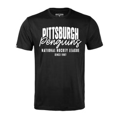 NHL Black Pittsburgh Penguins Levelwear Richmond Response T-Shirt