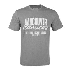 NHL Gray Vancouver Canucks Levelwear Richmond Response T-Shirt