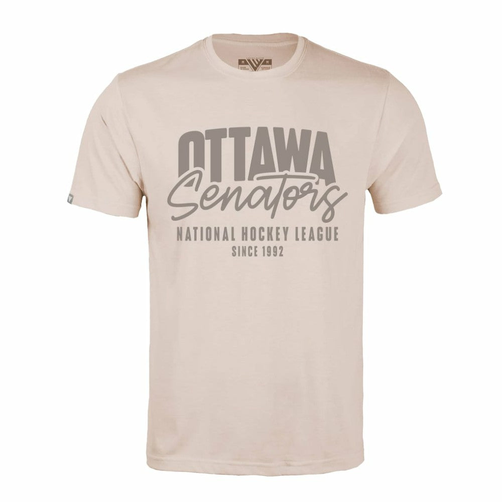 NHL Khaki Ottawa Senators Levelwear Richmond Response T-Shirt