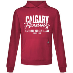 NHL Red Calgary Flames Levelwear Relay Response Pullover Hoodie