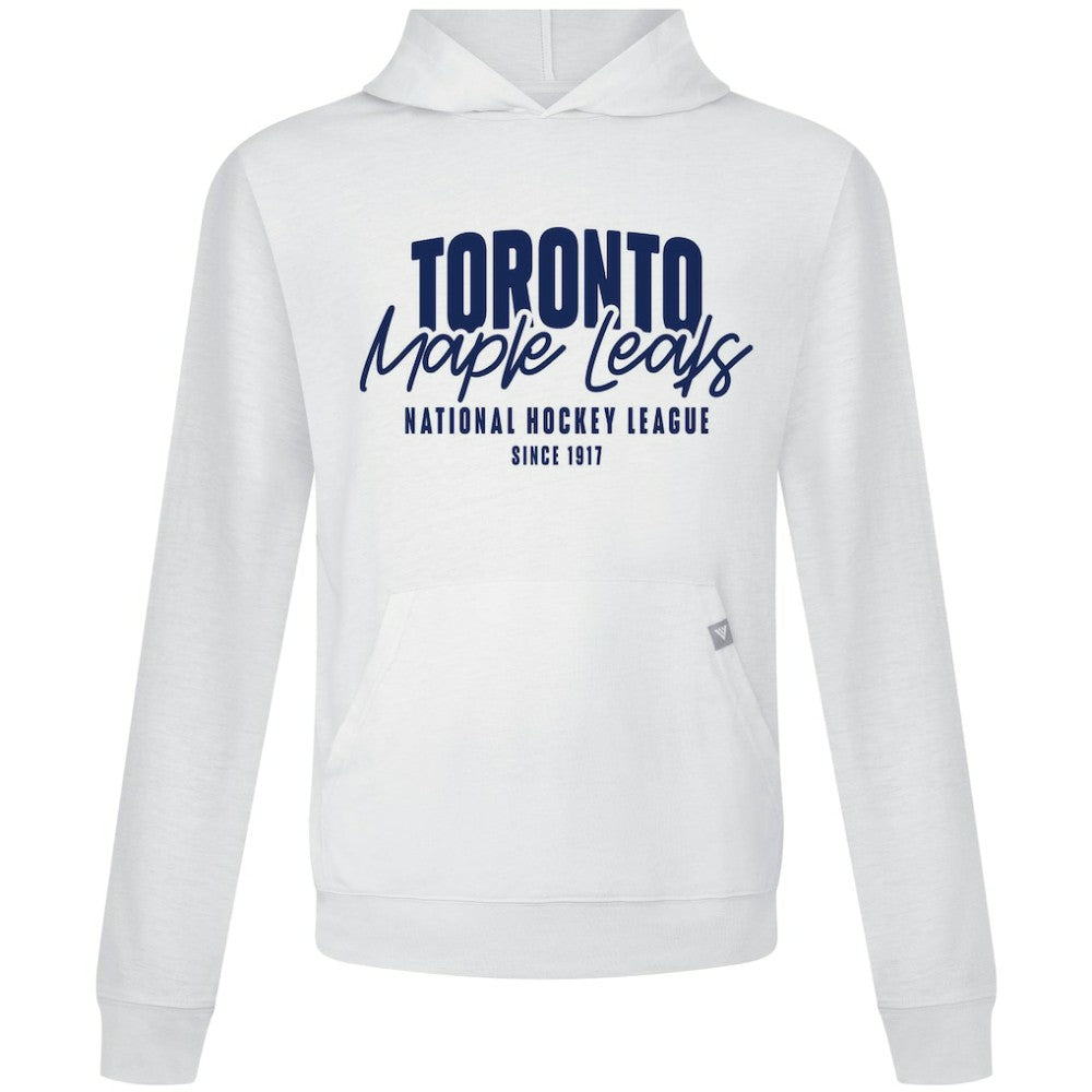 NHL White Toronto Maple Leafs Levelwear Relay Response Pullover Hoodie