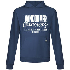 NHL Navy Vancouver Canucks Levelwear Relay Response Pullover Hoodie