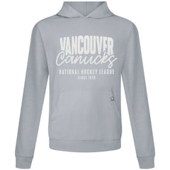 NHL Gray Vancouver Canucks Levelwear Relay Response Pullover Hoodie