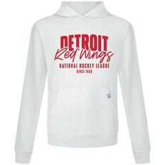 NHL White Detroit Red Wings Levelwear Relay Response Pullover Hoodie