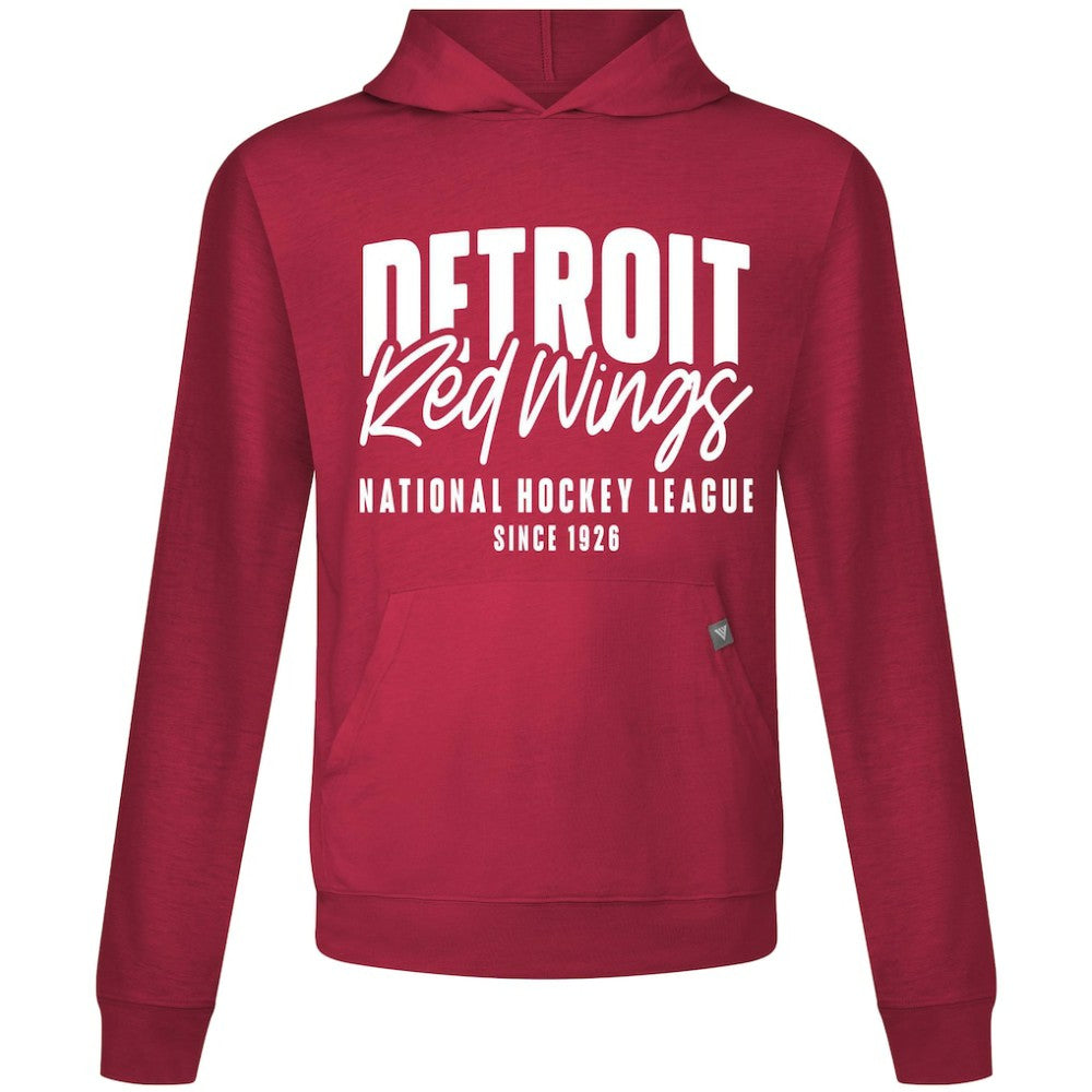 NHL Red Detroit Red Wings Levelwear Relay Response Pullover Hoodie