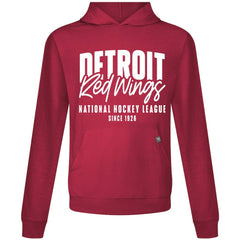 NHL Red Detroit Red Wings Levelwear Relay Response Pullover Hoodie