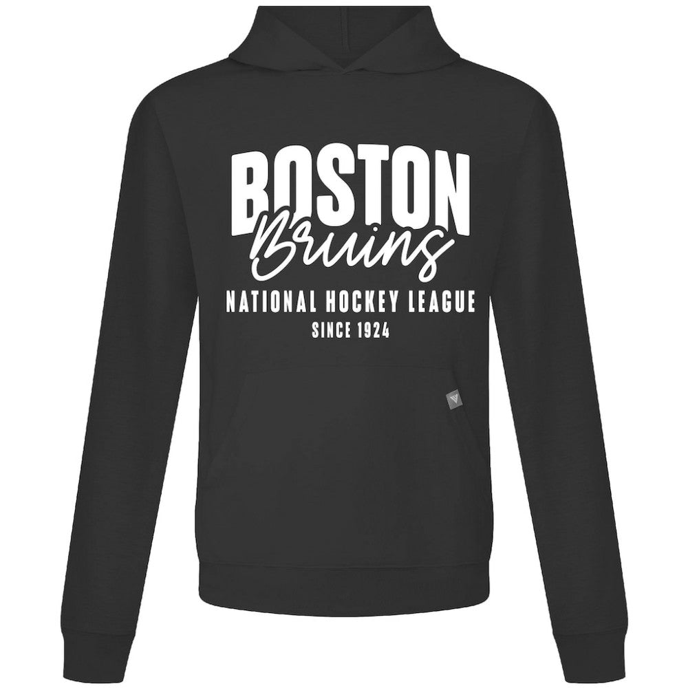 NHL Black Boston Bruins Levelwear Relay Response Pullover Hoodie