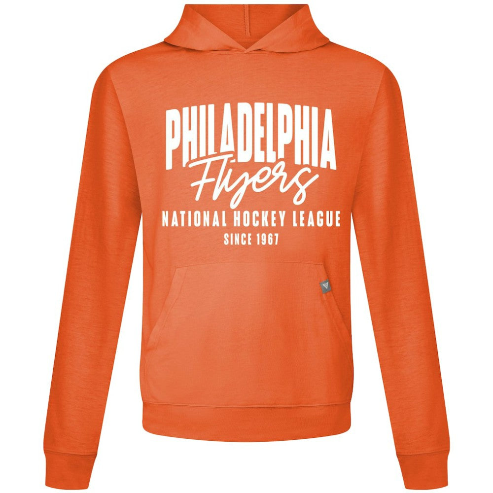 NHL Orange Philadelphia Flyers Levelwear Relay Response Pullover Hoodie