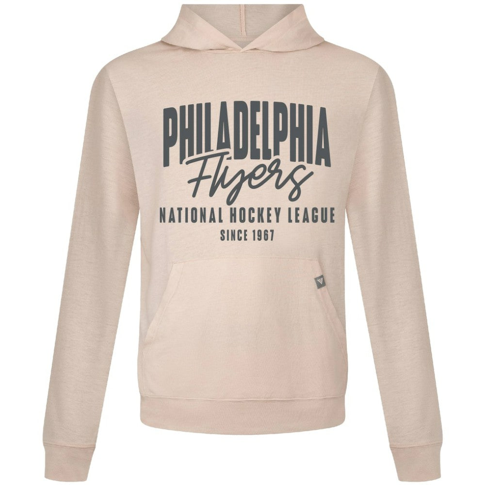 NHL Khaki Philadelphia Flyers Levelwear Relay Response Pullover Hoodie